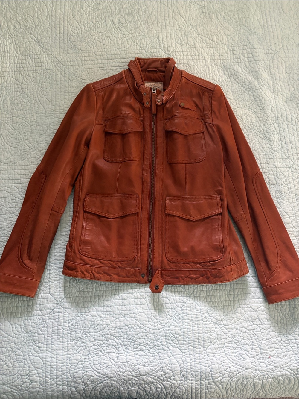 Lucky Brand Lambskin Leather Jacket